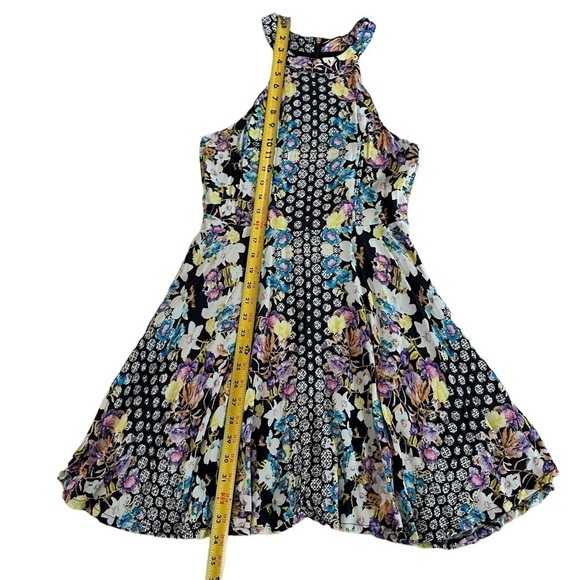 Minkpink Floral Halter Multicolored Dress Size Small - Picture 13 of 17